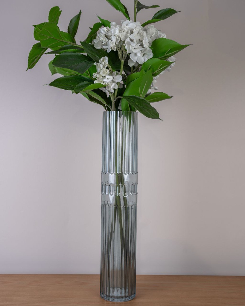 O10-66 فازة زجاج طويلة