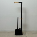 MZL3-09/10 ستاند حمام فرشاة + حامل مناديل