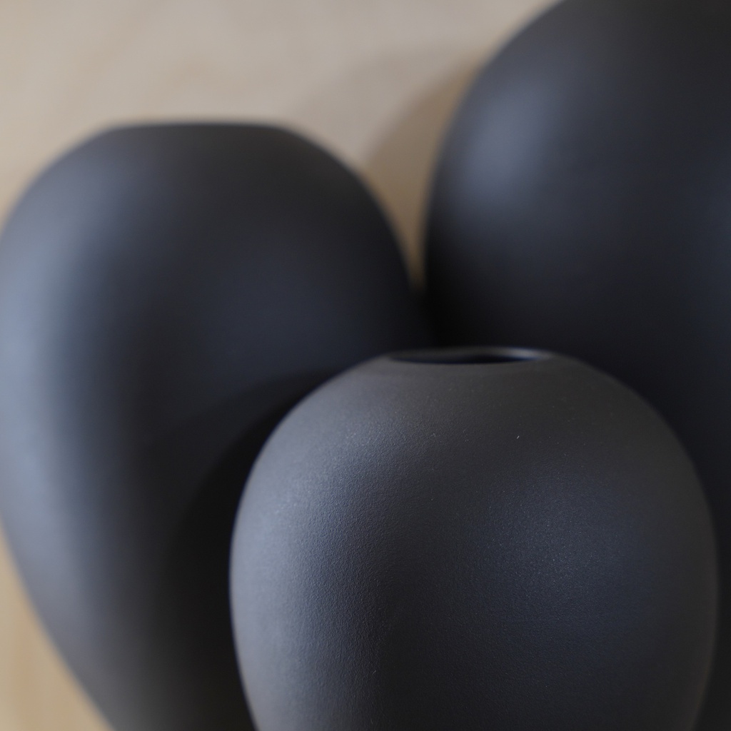 O10-21 فازة ثلاثية سوداء 3 أحجام