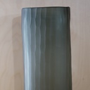 O10-43 فازة زجاج شفاف مضبب