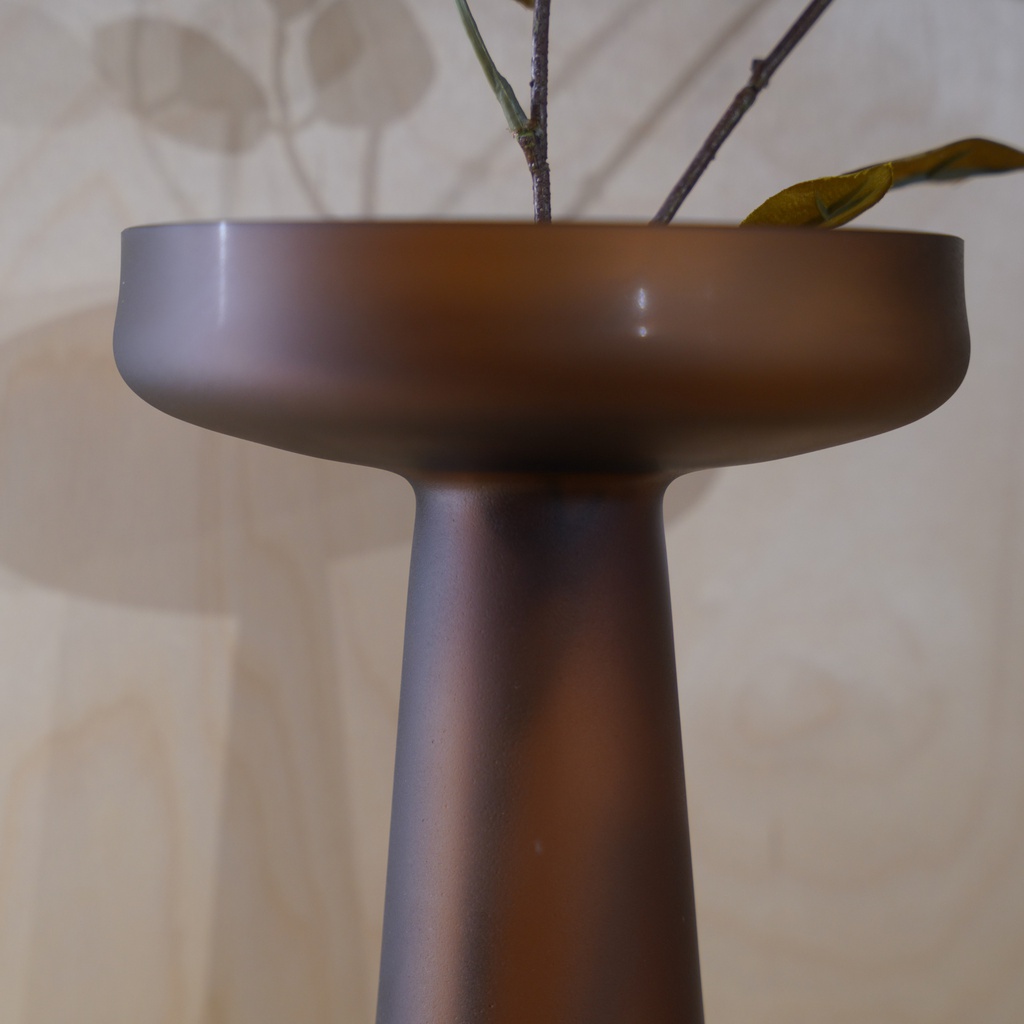 O10-64\65 فازة زجاج ملون