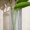 O10-66 فازة زجاج طويلة