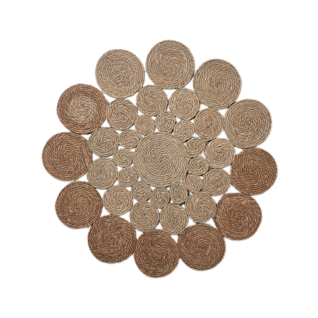 MZL4-04 تعليقة خوص دائرية بدوائر 100سم