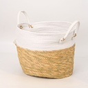 M-161-1 سلة خوص / طرف ابيض