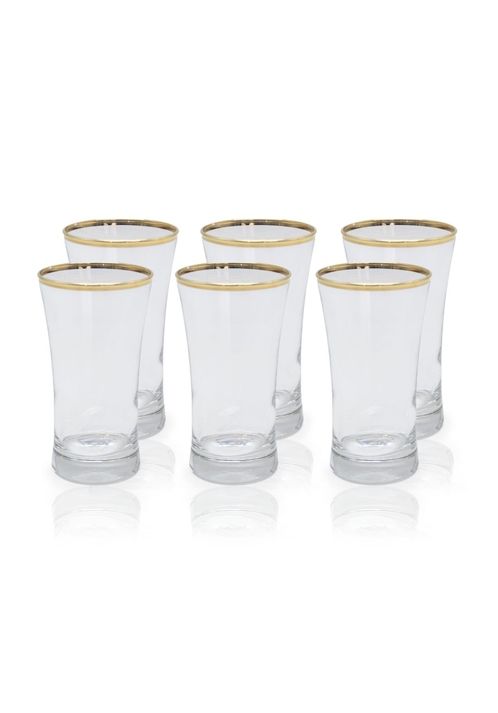 سيت اقداح سادة طويل Lemons