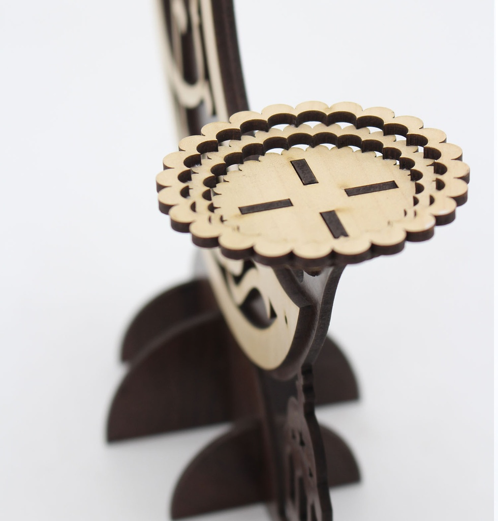 شمعدان هلال CNC