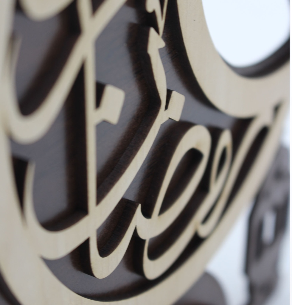 شمعدان هلال CNC