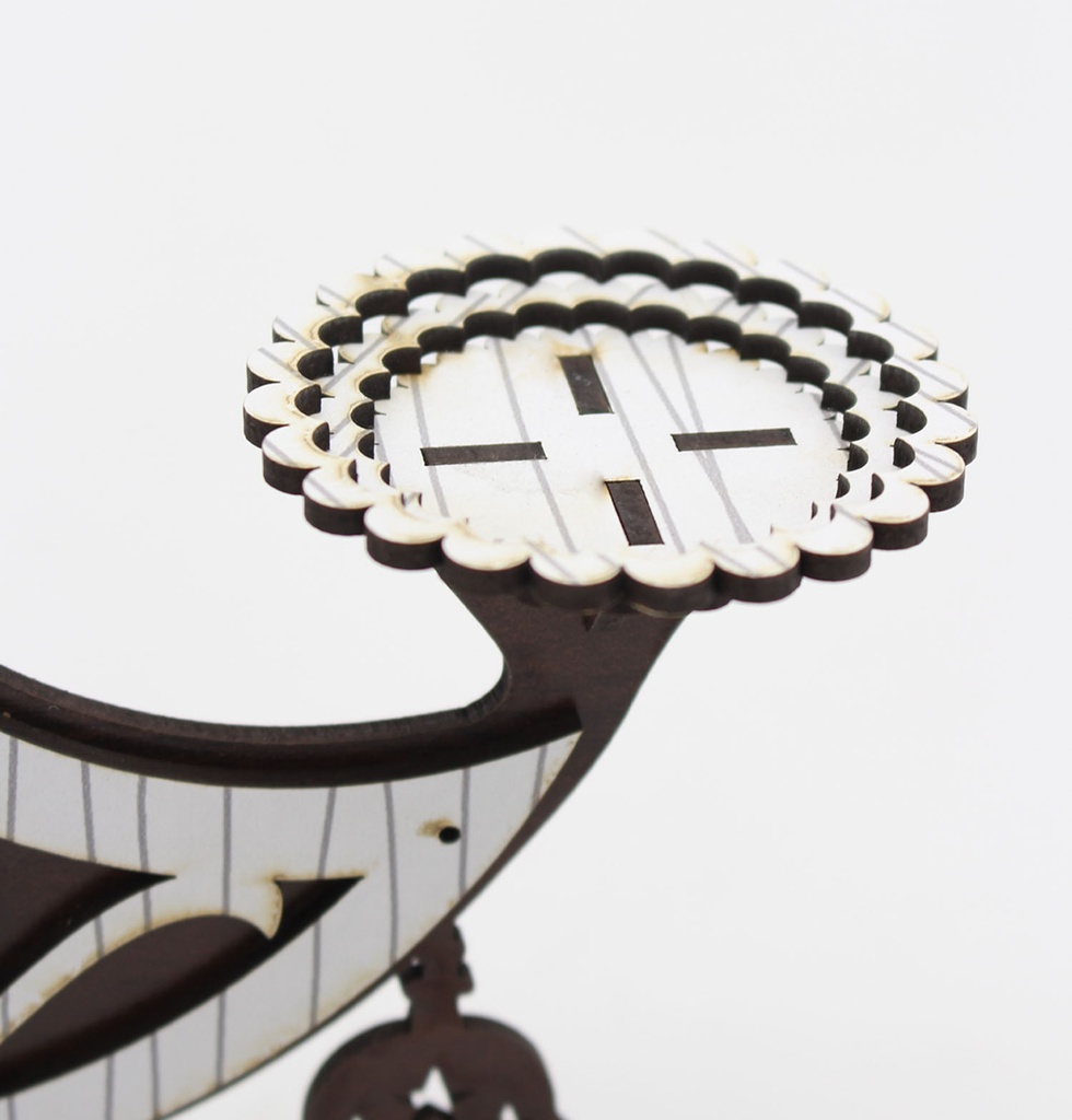 شمعدان هلال CNC