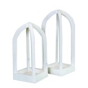 فانوس خشبي مقوس (S)