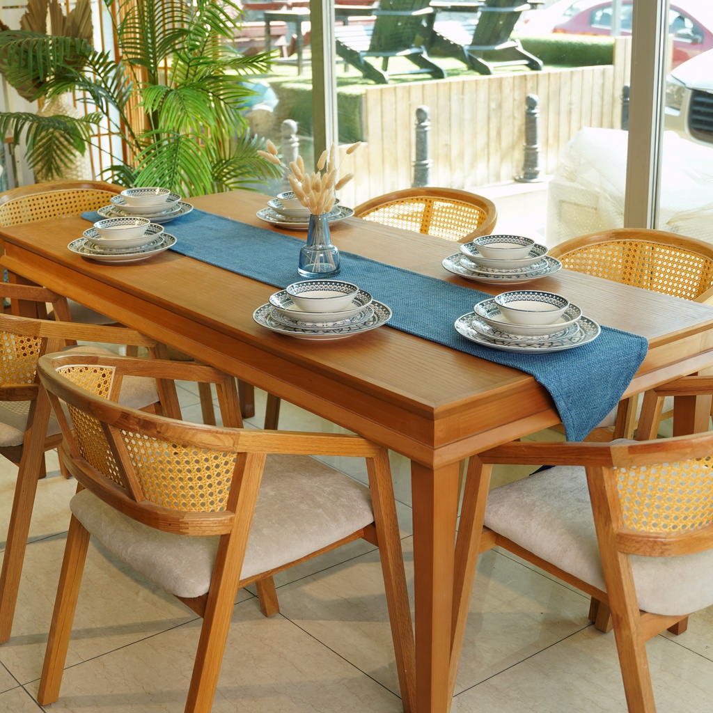 Nasaque-DiningTBL 180*80 ميز طعام نسق