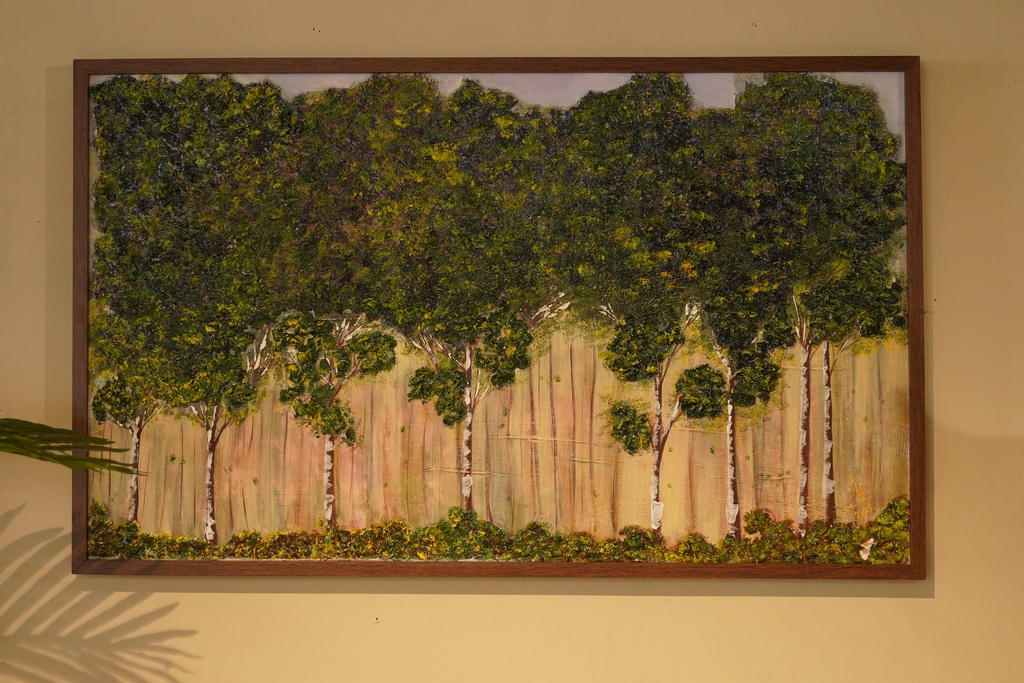 TH-23 لوحة رسم اشجار