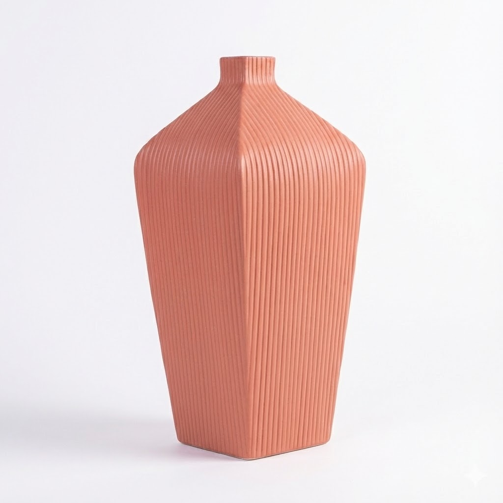 O10-06/07/08/09 فازة مخروط مخطط