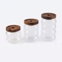 O8-21 سيت شكردان شكل طبقات + غطاء خشب