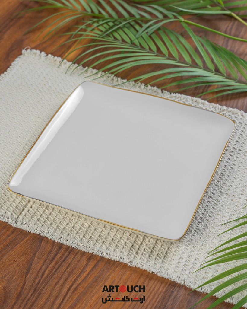 O3-12/13/14 صحن سيراميك مربع