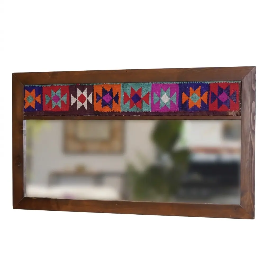 Sindbad مرآة مستطيل بسجاد