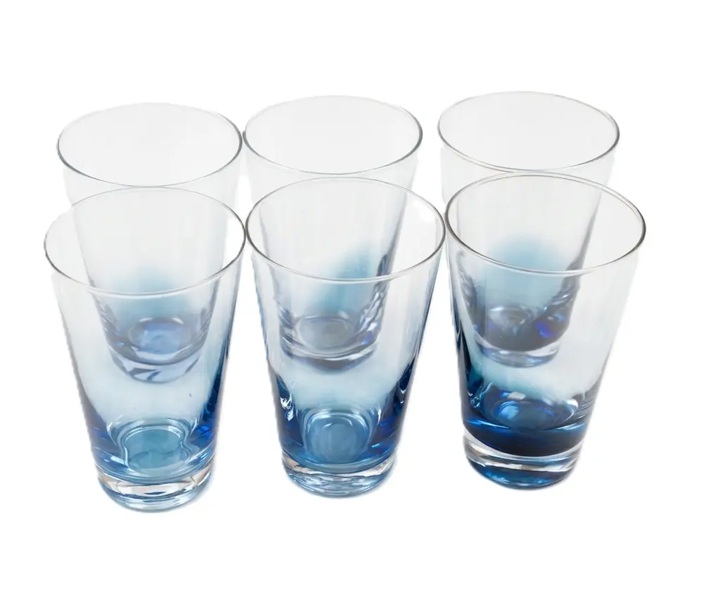 O10-69 سيت اقداح شفافة 6 قطع