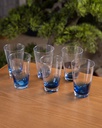 O10-69 سيت اقداح شفافة 6 قطع