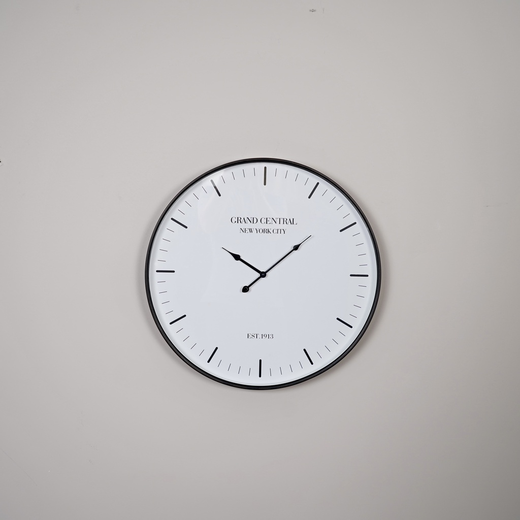 O5-18/19 ساعة جدارية  60 سم إطار معدني