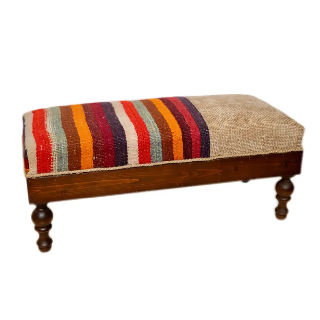 طابورية سجاد بارجل خشبية احجام