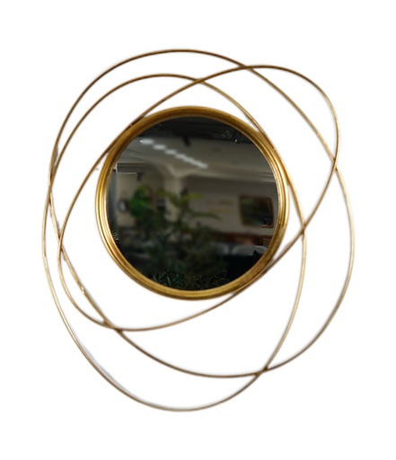 M-81-13 مرآة ذهبي حلقات متداخلة