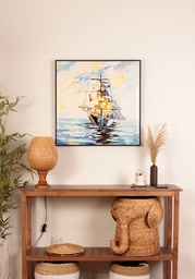 M47 70*70 لوحة رسم سفينة