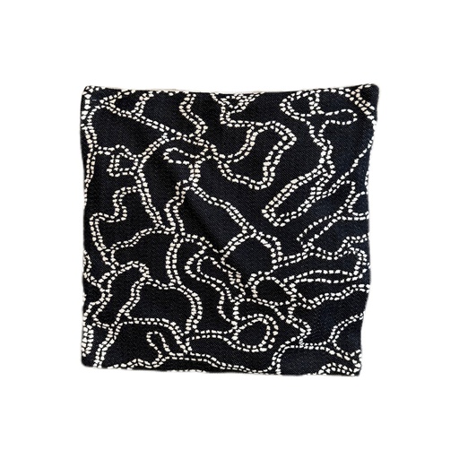 O18-18 سيت زوج وجه كوشة نقش منقط