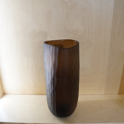 O10-43 فازة زجاج شفاف مضبب