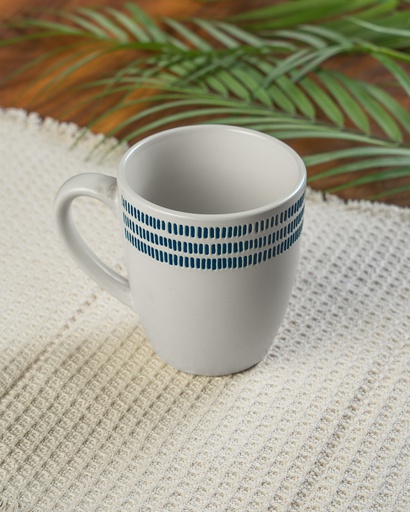 O3-25 كوب سيراميك خطوط زرقاء