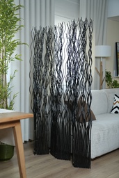 O7-01 قاطع خوص مموج أسود 180*115 سم