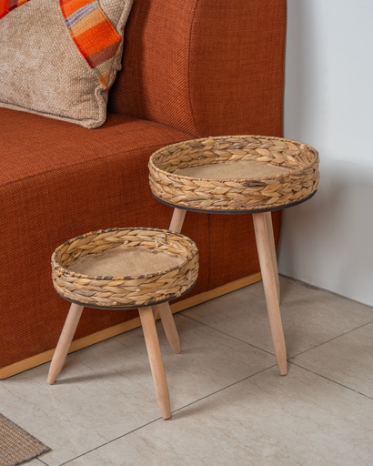 O7-08 سيت طبلة جانبية خشب + خوص