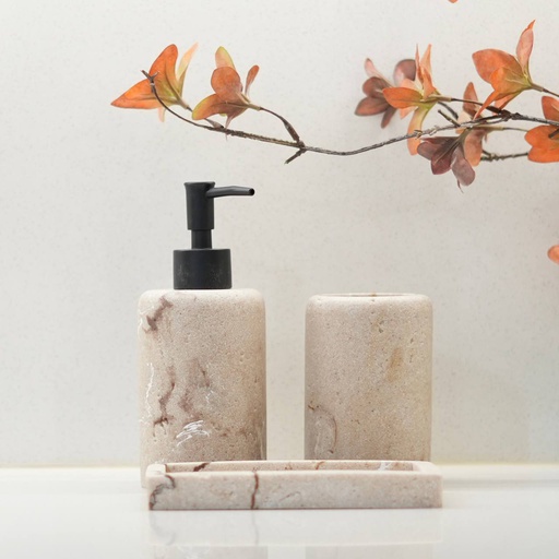 MZL3-08 سيت حمام  حجر 3 قطع