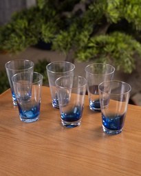 O10-69 سيت اقداح شفافة 6 قطع