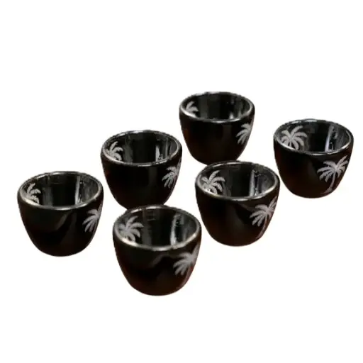 Seen3-07 سيت فناجين سعف 6ق