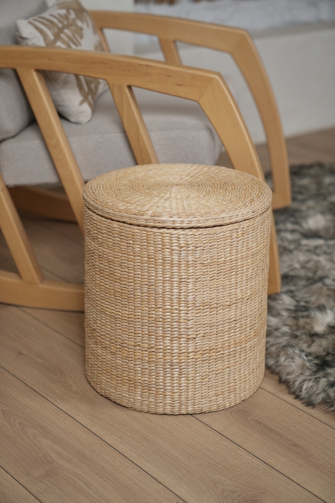 MZL4-05 سلة خوص بغطاء