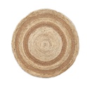 MZL4-03 تعليقة خوص دائرية دوائر فاتح و غامق 100سم