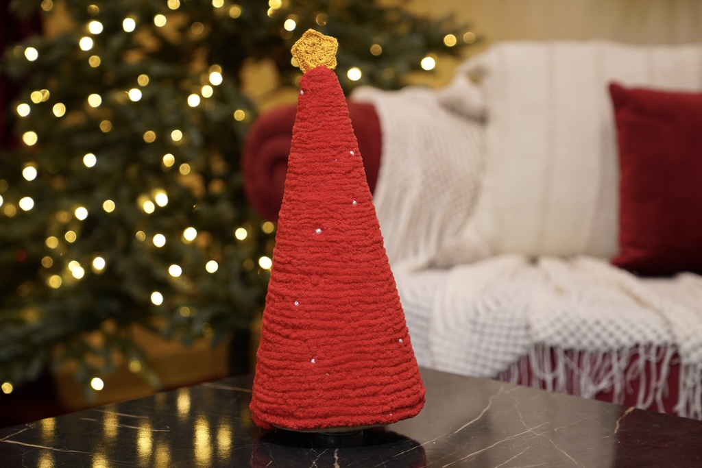 Minime شجرة كرسمس كروشيه