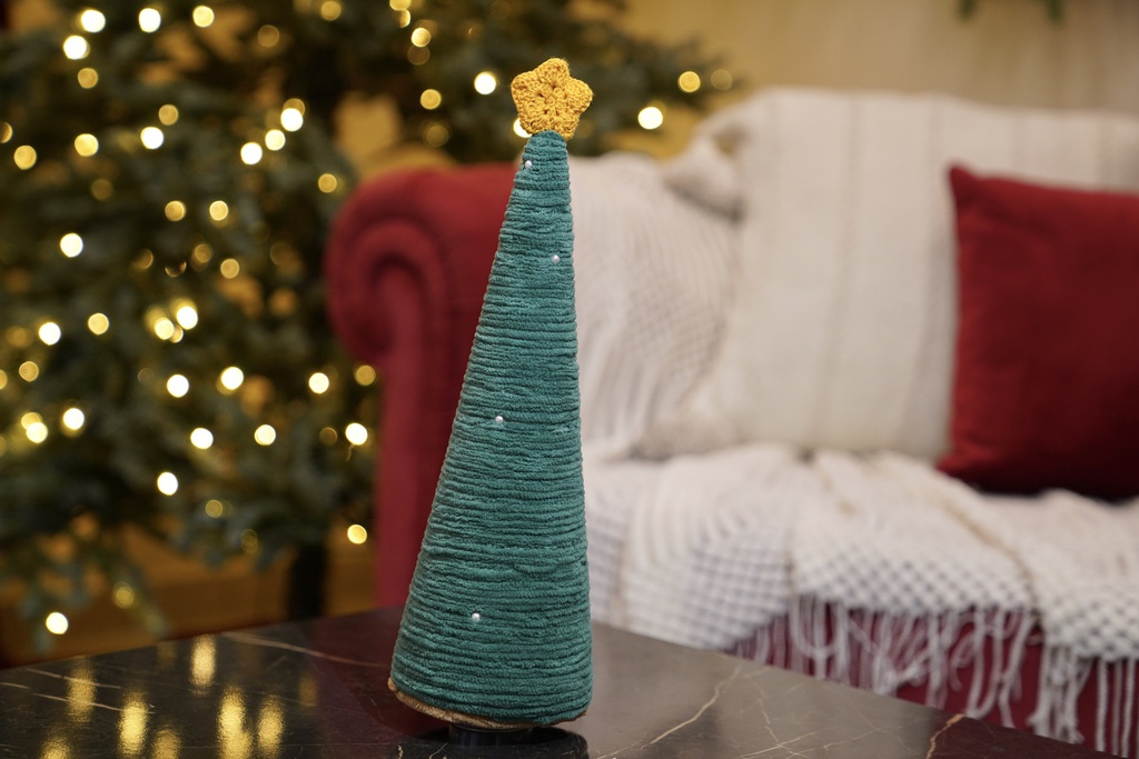 Minime شجرة كرسمس كروشيه