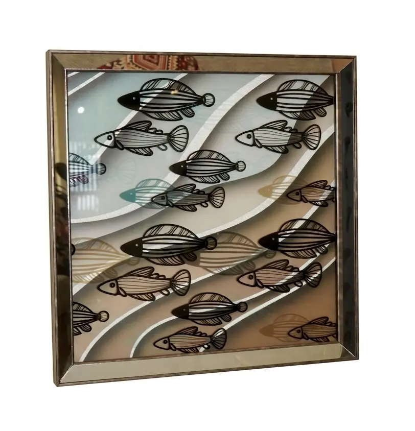 لوحة أسماك DK-8220\ 60*60