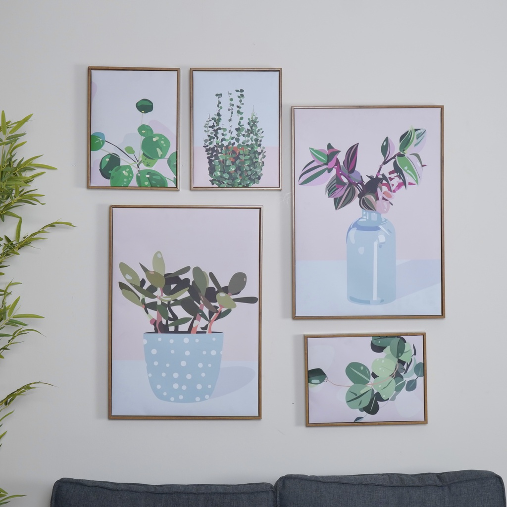 M33 سيت لوحة 5 نباتات