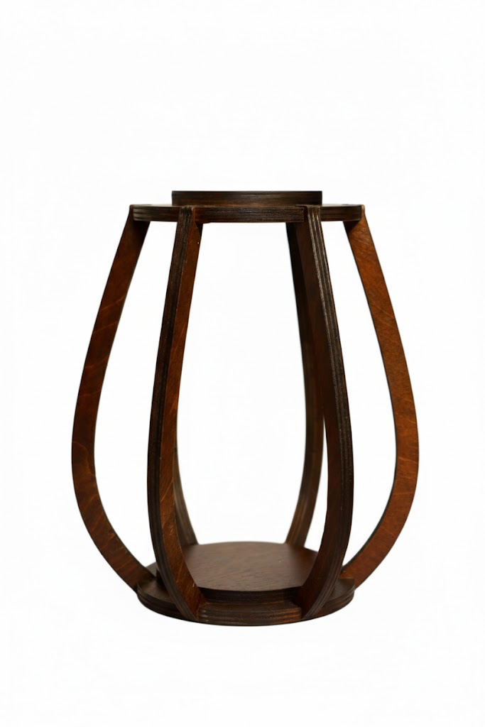 cnc-3 فانوس خشبي