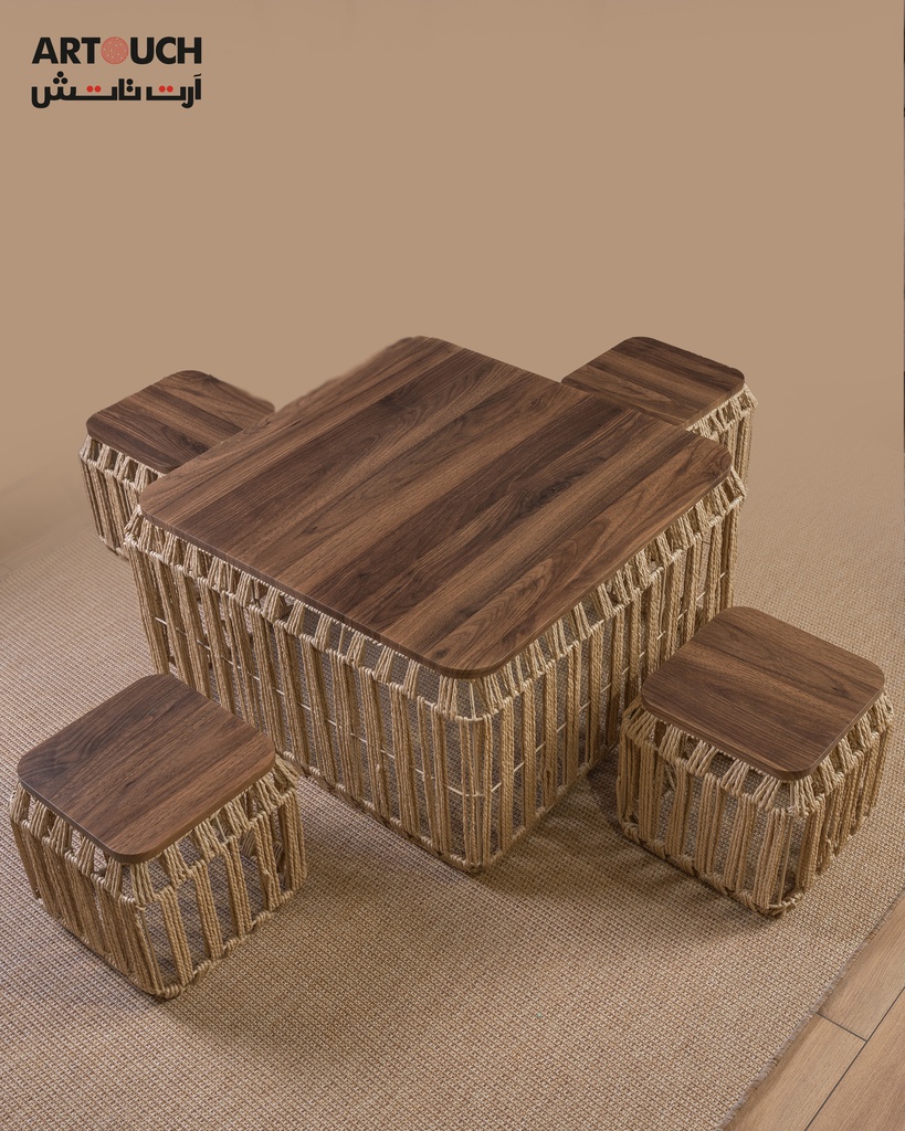 MZL2-01 سيت طبلة وسطية خوص + 4 مقاعد