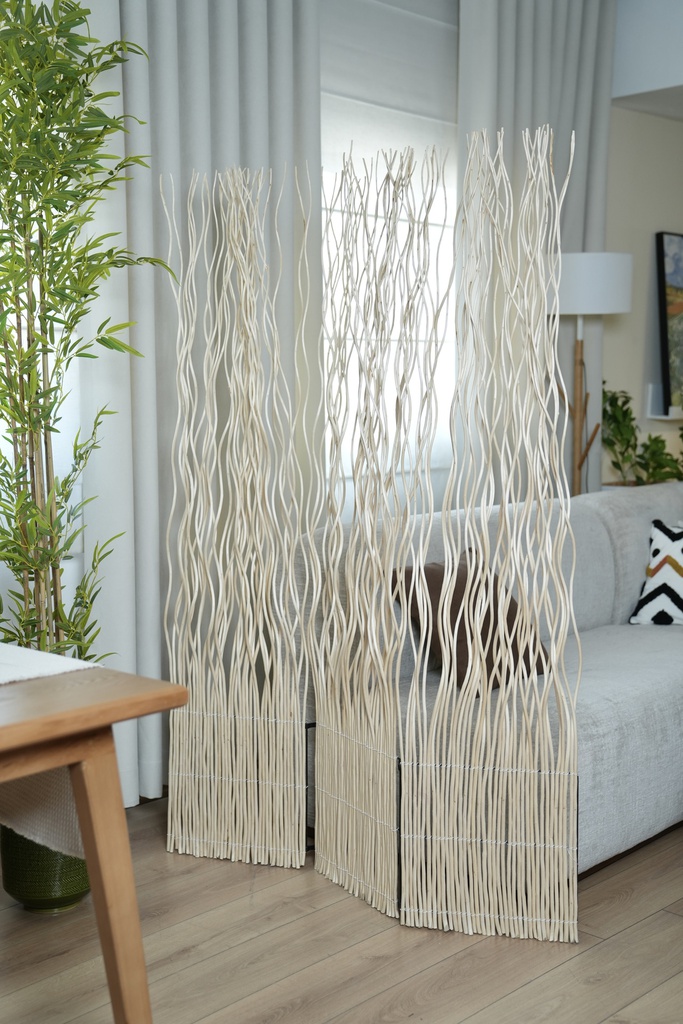 O7-05 قاطع خوص مموج بيجي 180*120 سم