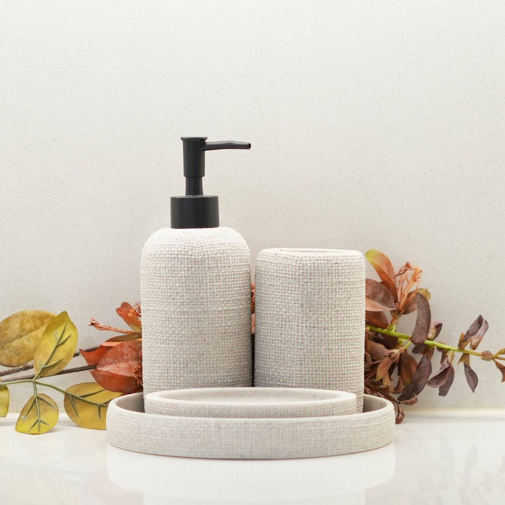 MZL3-07 سيت حمام  حجر 4 قطع