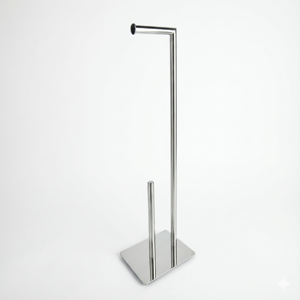 MZL3-11 ستاند حمام معدني حامل مناديل