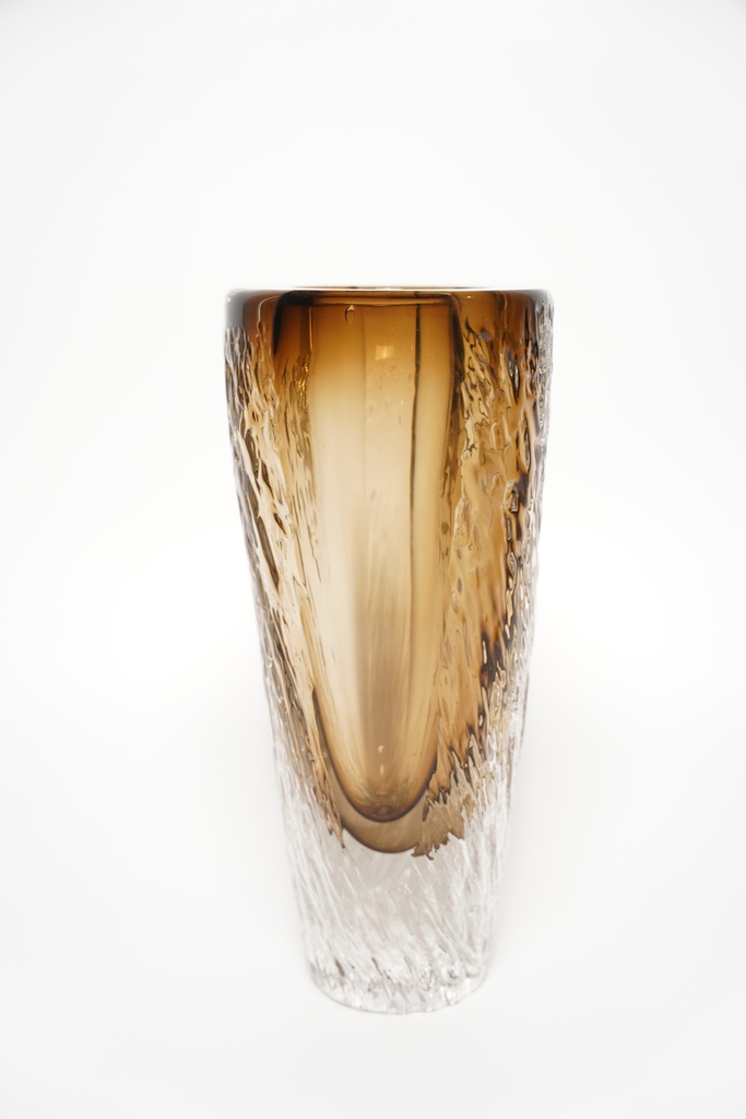 O6-01/02 فازة زجاج ملون طبقتين