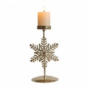 PCH-17 شمعدان معدني طويل ثلج