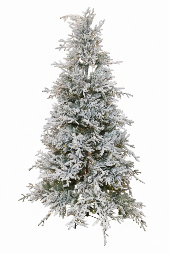 PCH4-250-02 240CM شجرة كرسمس ثلجية بانارة