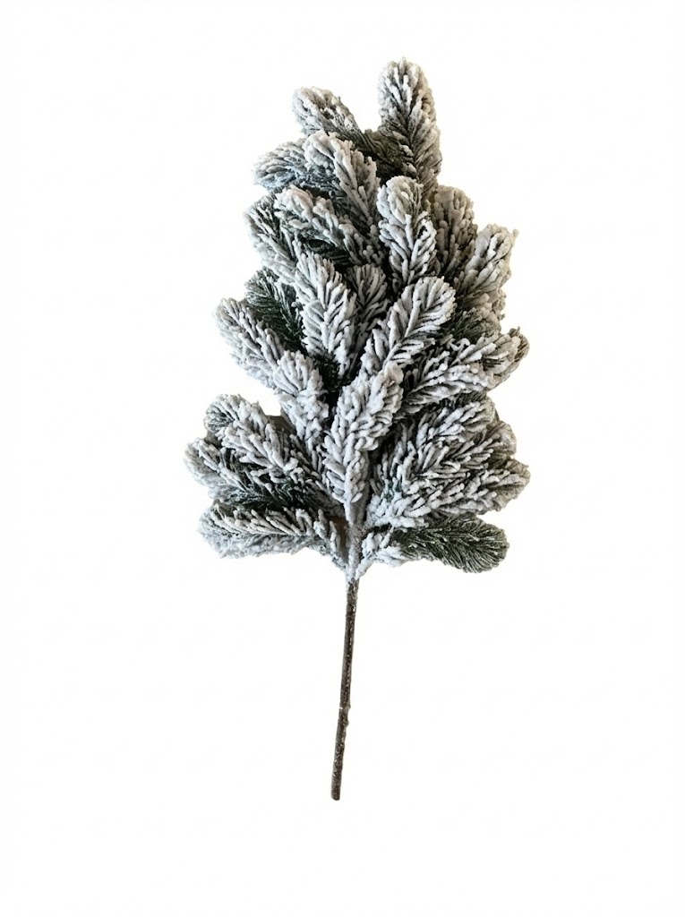 PCH4-13 56cm  غصن كرسمس ثلجي