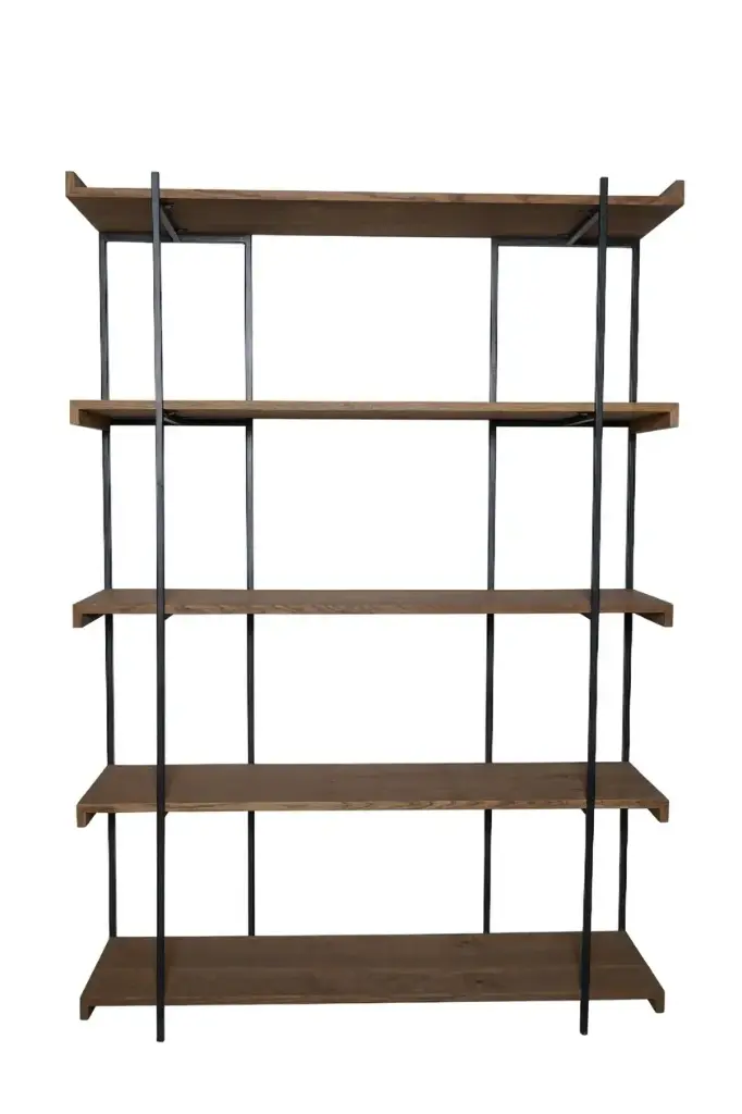 126*180 مكتبة حديد