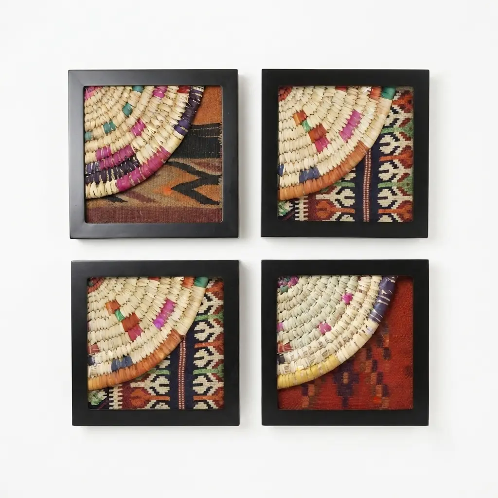 لوحة خوص + بساط 40*40